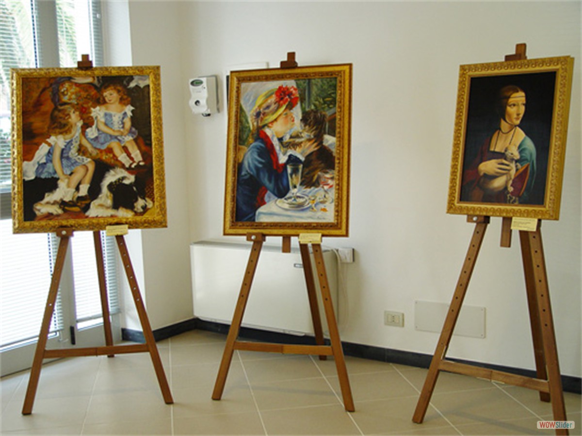 Le opere esposte (2007)