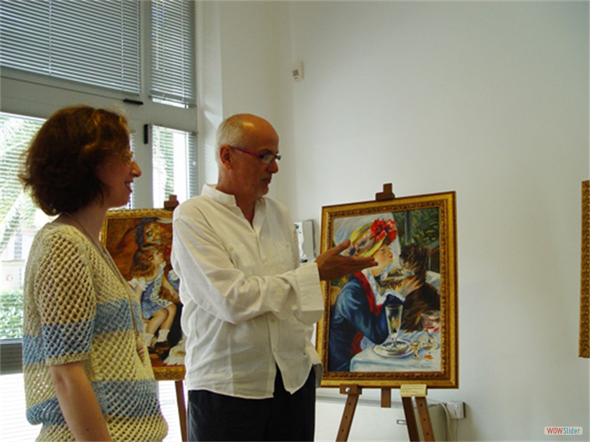 Con Pietro Aldo Pasquarelli (2007)