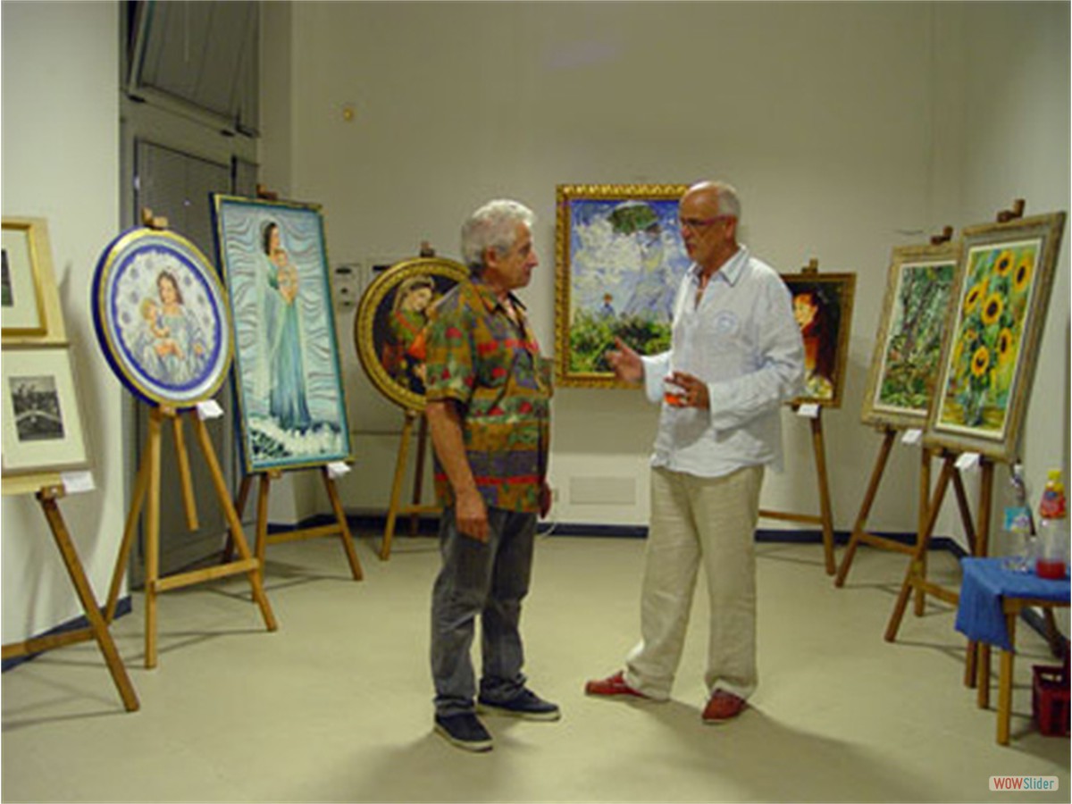 Mio padre con Pietro Aldo Pasquarelli (2008 