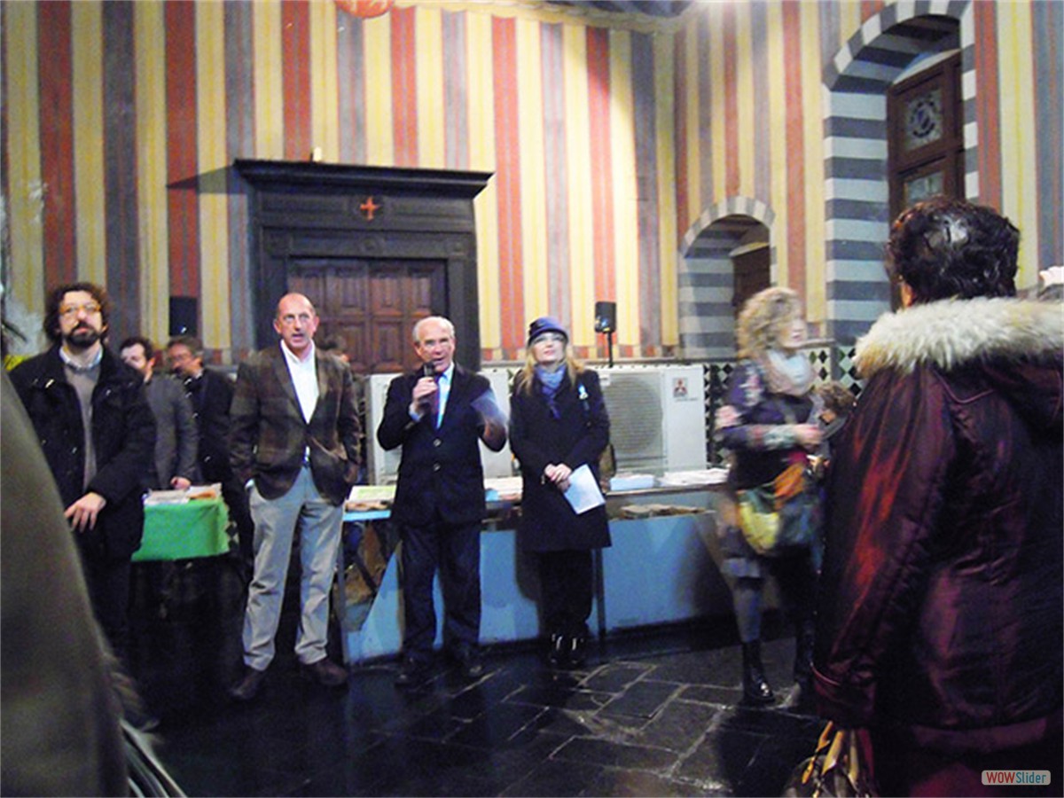 Presentazione della mostra COLOR Y VIDA: 20 ARTISTI PER FRIDA KAHLO nel Loggiato di Palazzo San Giorgio