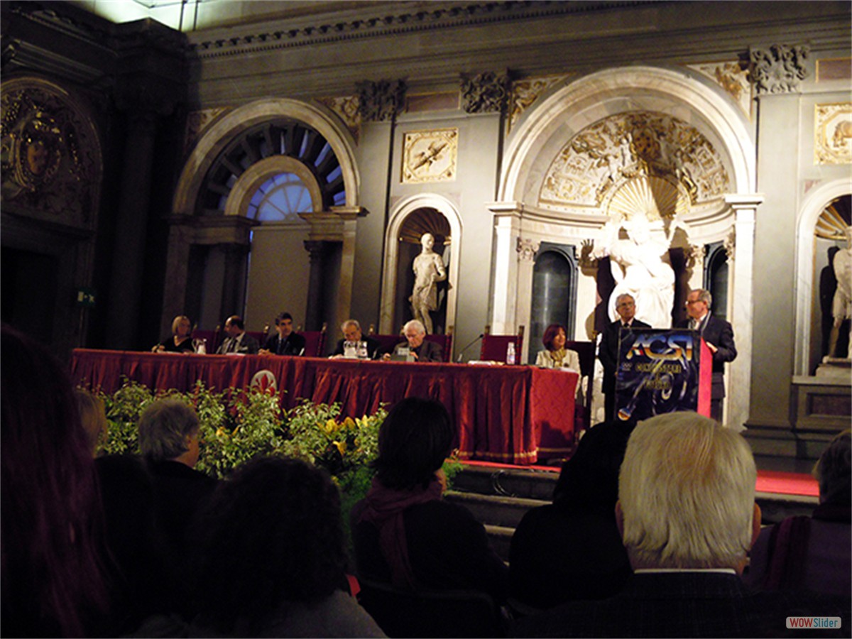 Premiazione Salone dei Cinquecento in Palazzo vecchio, piazza della Signoria, Firenze