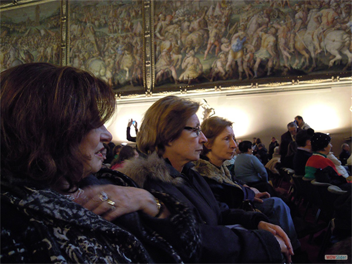 Premiazione Salone dei Cinquecento in Palazzo vecchio, piazza della Signoria, Firenze