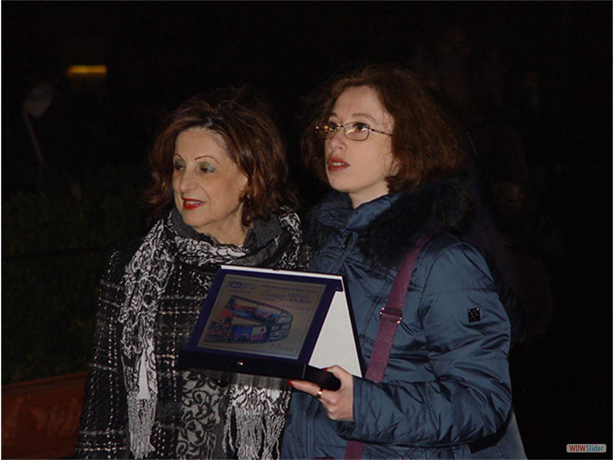 Premiazione Le autrici del libro Franca Maria Ferraris e Cristina Sosio