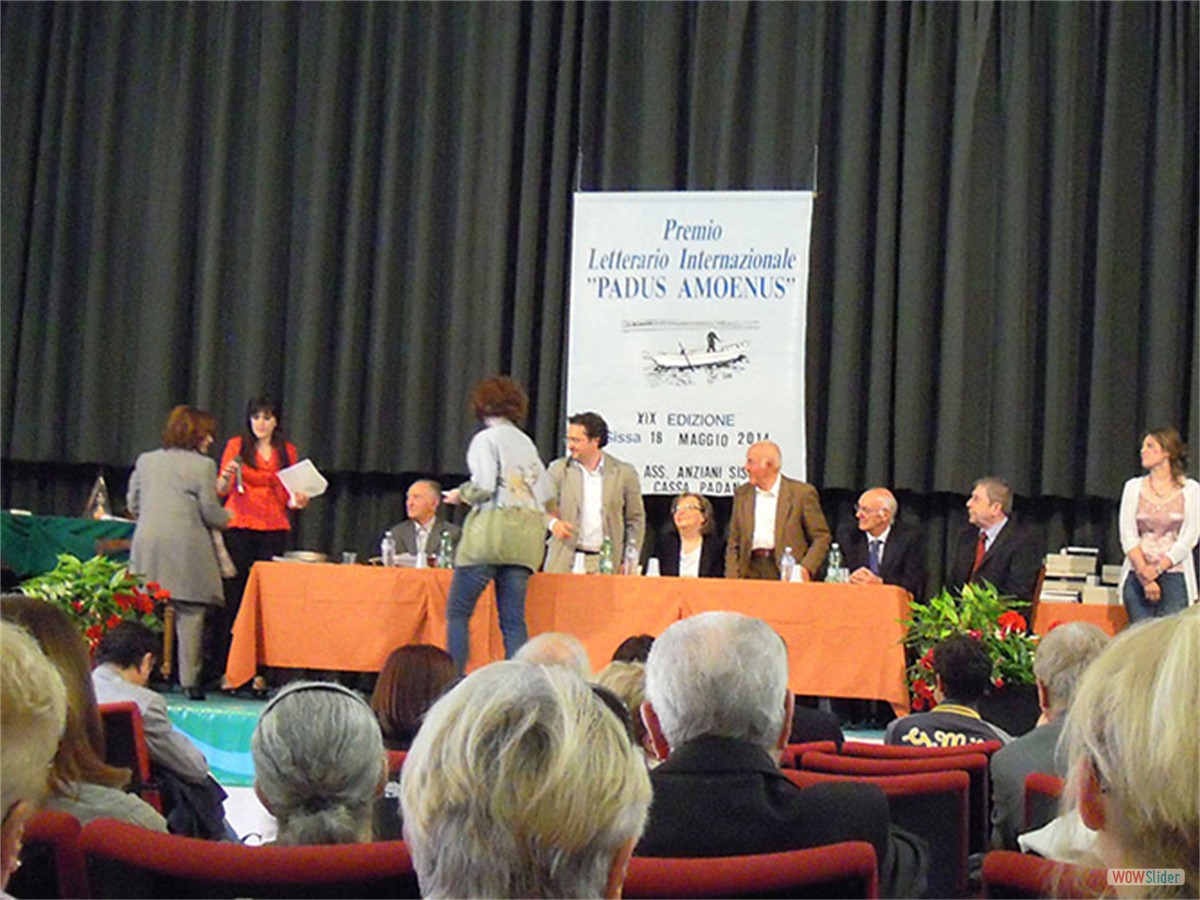 Premiazione 19° Rassegna Internazionale Padus d'Oro 2014