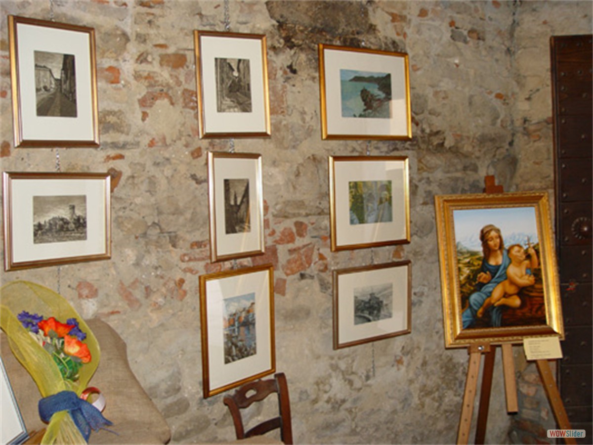 Le opere esposte