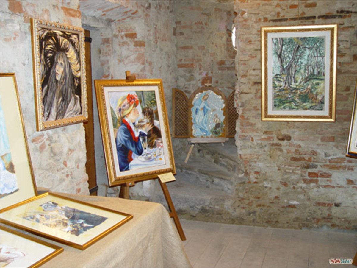 Le opere esposte