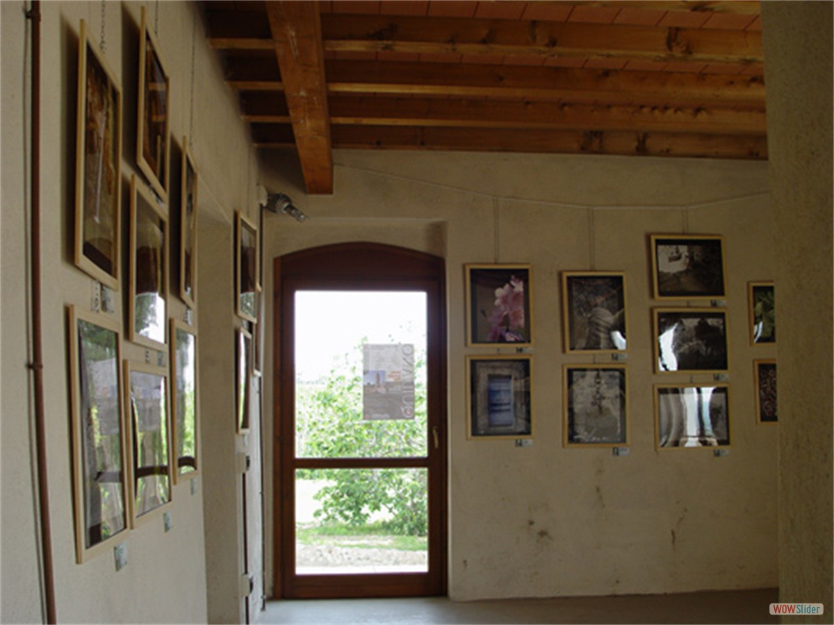 La sala della mostra 