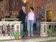 Cristina Sosio con Pino Romeo, il presentatore della serata