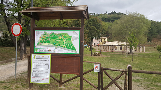 Cartina Parco San Pietro