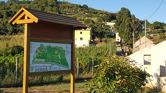 Cartina Parco San Pietro