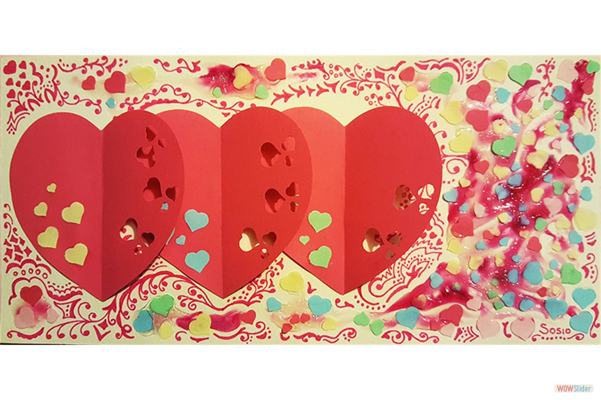 Mail Art Love: From Heart to Heart - Gradara (PU) - 2017